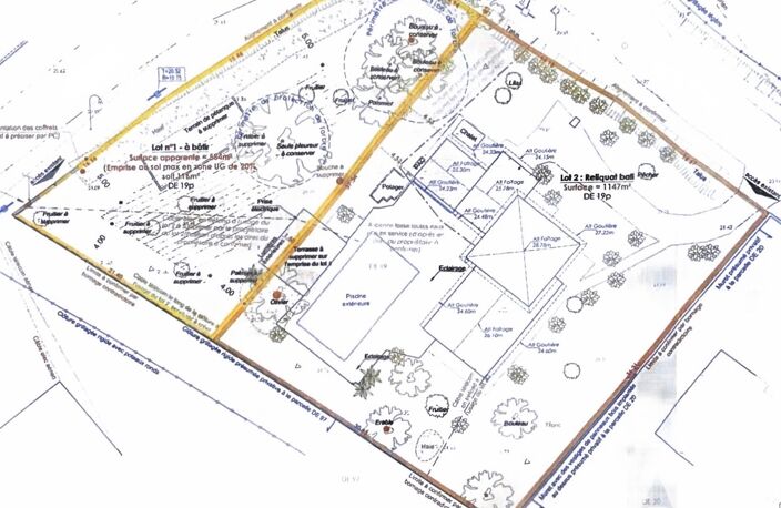 Vente Terrain à bâtir 590 m&sup2; — photo 2