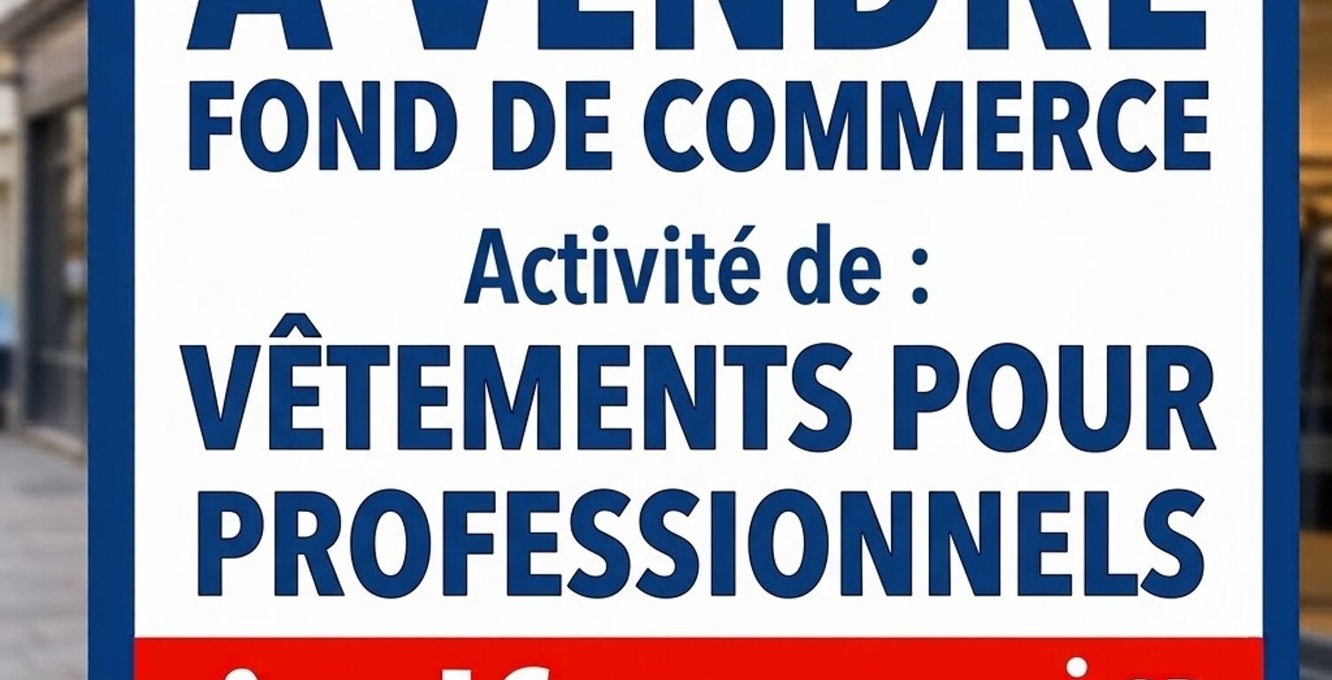 Vente Habillement, Textile 60 m&sup2; — photo 1