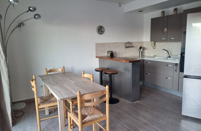 LOCATION TASSIN LA DEMI LUNE 69160 - CENTRE HORLOGE GRAND T2 MEUBLE 63.67M2 BALCON AVEC PARKING — photo 2