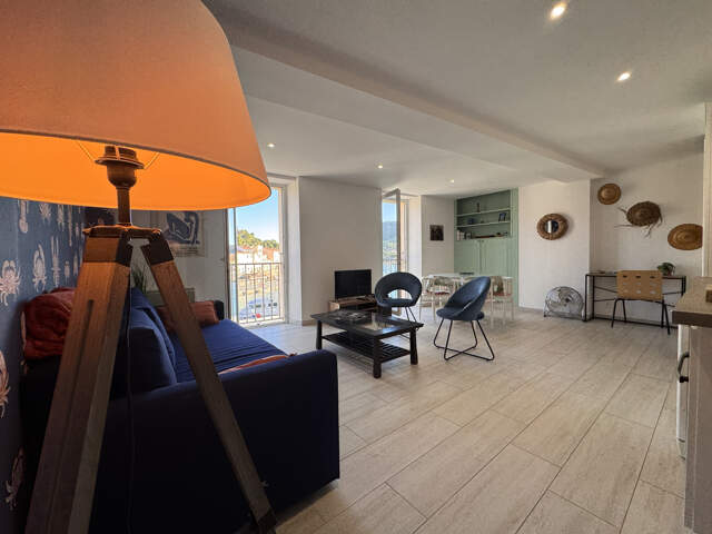 À Port-Vendres, appartement meublé en première ligne — photo du bien