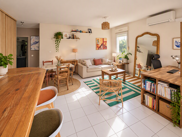 Pointe Rouge   T2 de 49 m2 avec terrasse de 13 m2 à 200 m des plages — photo du bien
