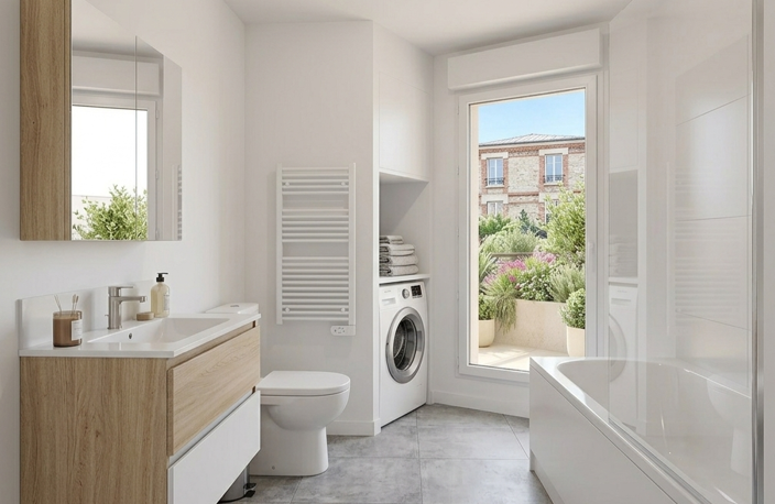 SUPERBE T2 AVEC BALCON – TRANSPORTS D'ÉLITE & CADRE PRATIQUE  — photo 3