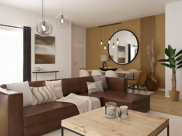 MAGNIFIQUE T2 AVEC BALCON – PROXIMITE IMMEDIATE DU RER — photo 1