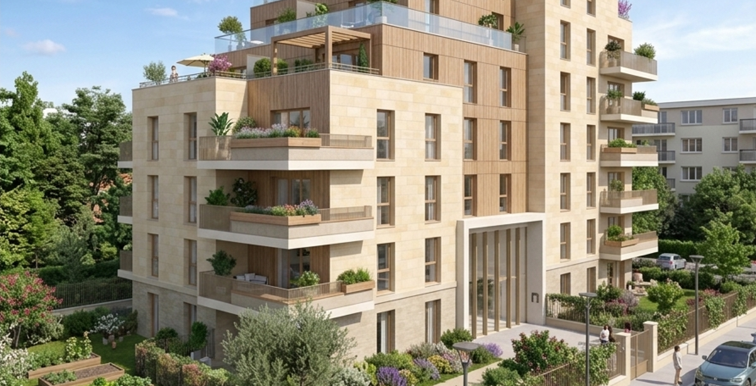 APPARTEMENT 2 PIECES AVEC BALCON – TRANSPORTS A PROXIMITE IMMEDIATE — photo 1