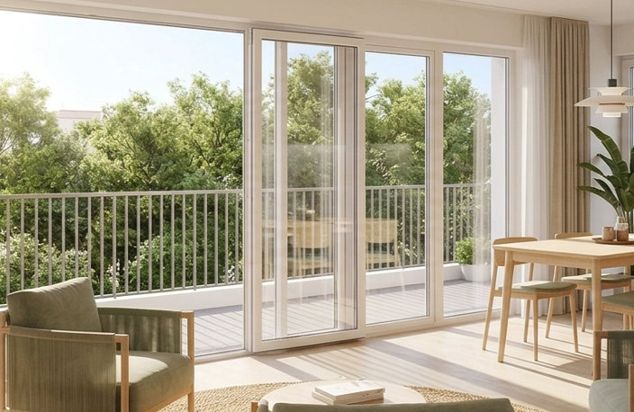 2 PIECES AVEC UN SUPER BALCON – TRANSPORTS & COMMERCES A PROXIMITE IMMEDIATE — photo 3
