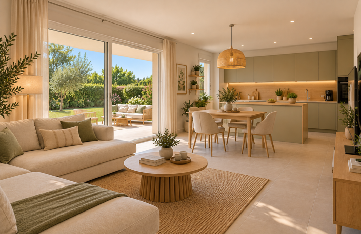 -CARPENTRAS CENTRE - T2 de 40M² avec GRAND JARDIN de 100M² — photo 2