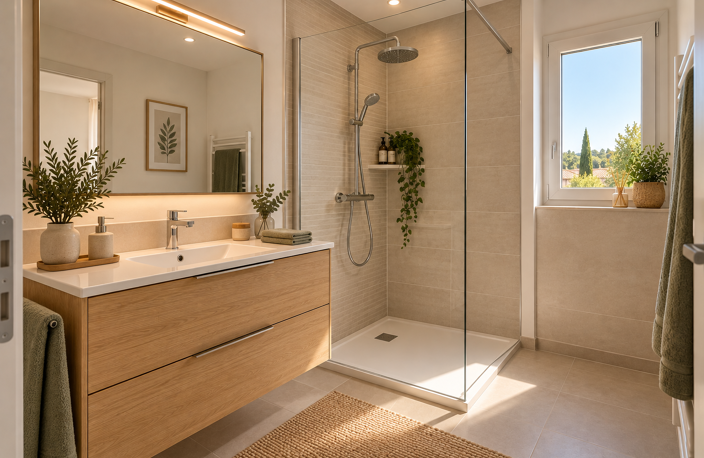 DERNIER ETAGE - T2 de 40m² exposée OUEST avec parking — photo 4