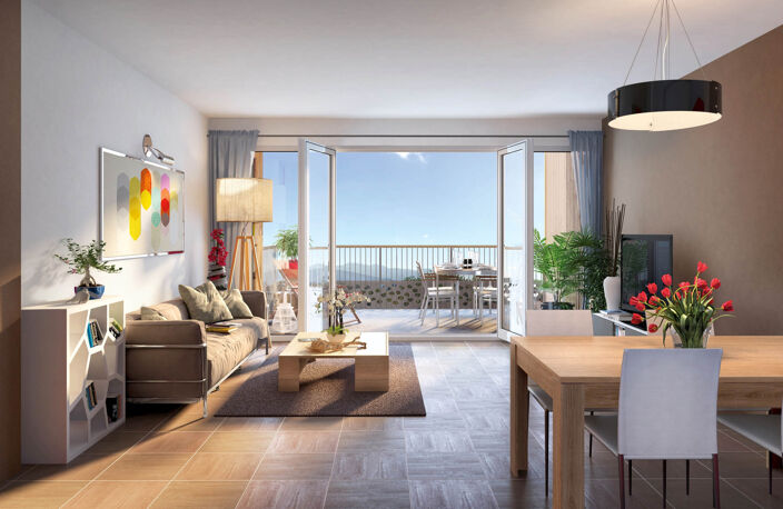  - 2 min Frontière Lux T4 Standing Dbl terrasse 35 m2 — photo 2