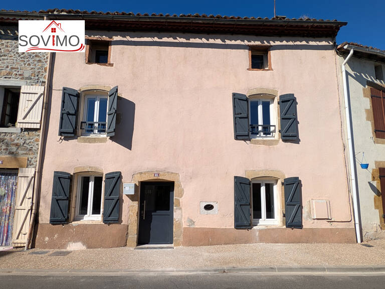 MAISON DE BOURG A ÉTAGE, 2 CH, JARDIN — photo 1