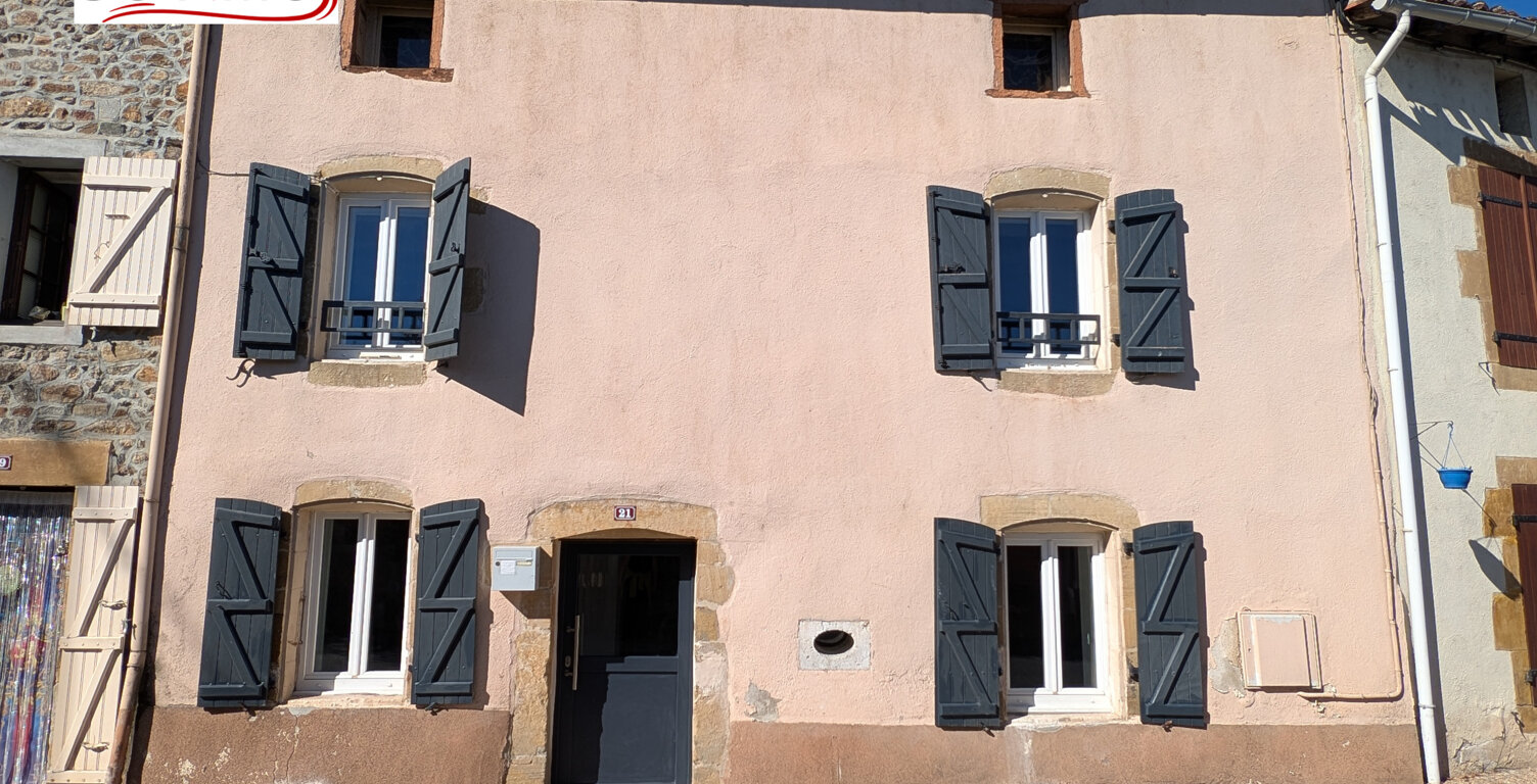 MAISON DE BOURG A ÉTAGE, 2 CH, JARDIN — photo 1