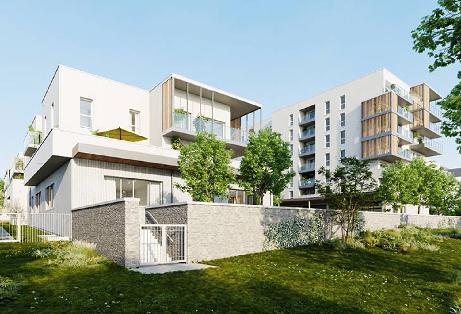 Découvrez Les Terrasses de l'Adoration à Rennes — photo 1