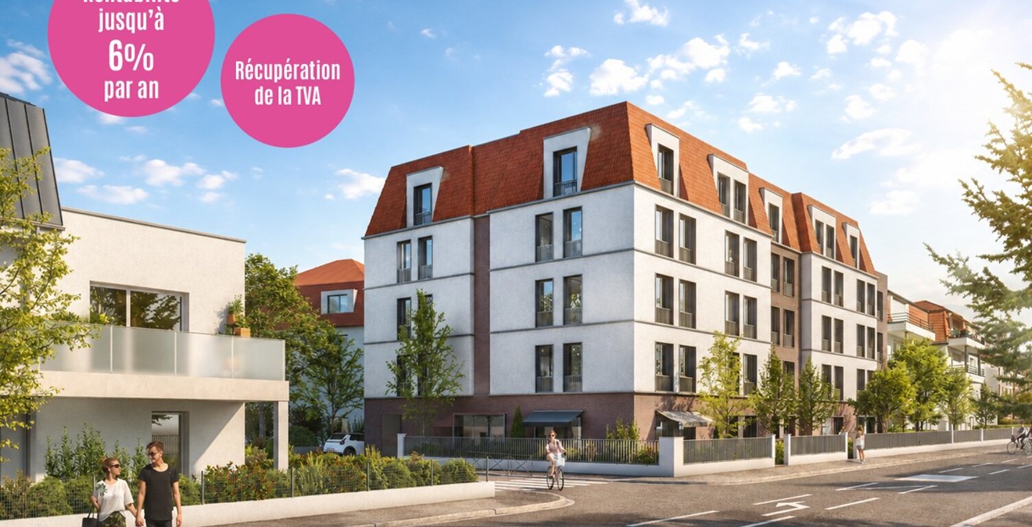 Vente programme neuf T1, T2 19 à 33 m² Strasbourg (67000) — photo 1