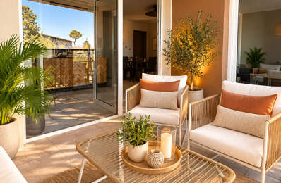 A Sète, Magnifique Appartement T2  terrasse vue dégagée sur l'étang à  l'horizon — photo du bien
