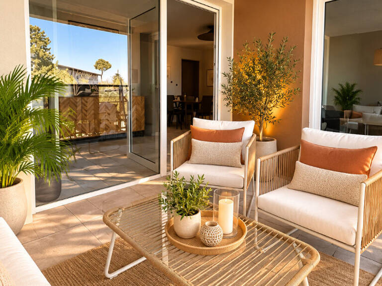 A Sète, Magnifique Appartement T2  terrasse vue dégagée sur l'étang à  l'horizon — photo 1