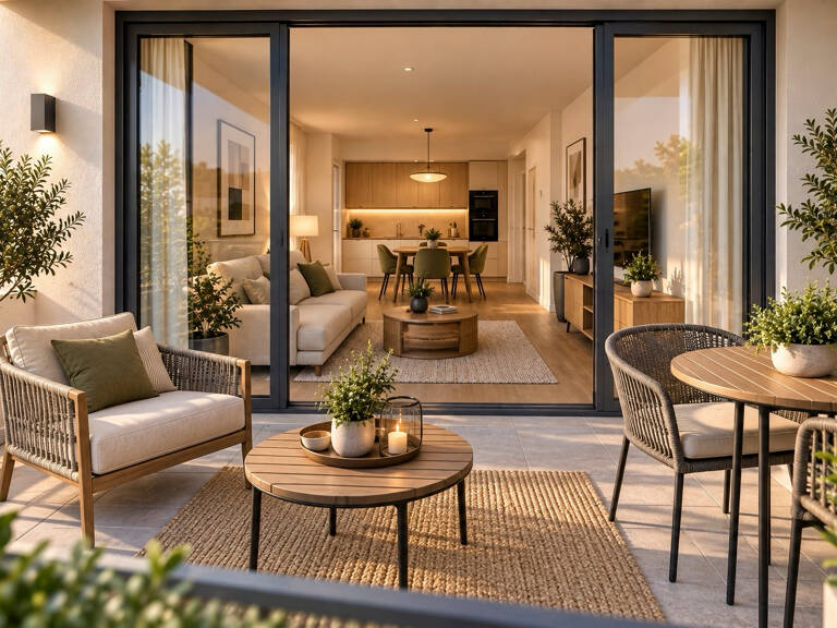 RARE T3 DE 60 M2 SUD AVEC TERRASSE 10M2 — photo 1
