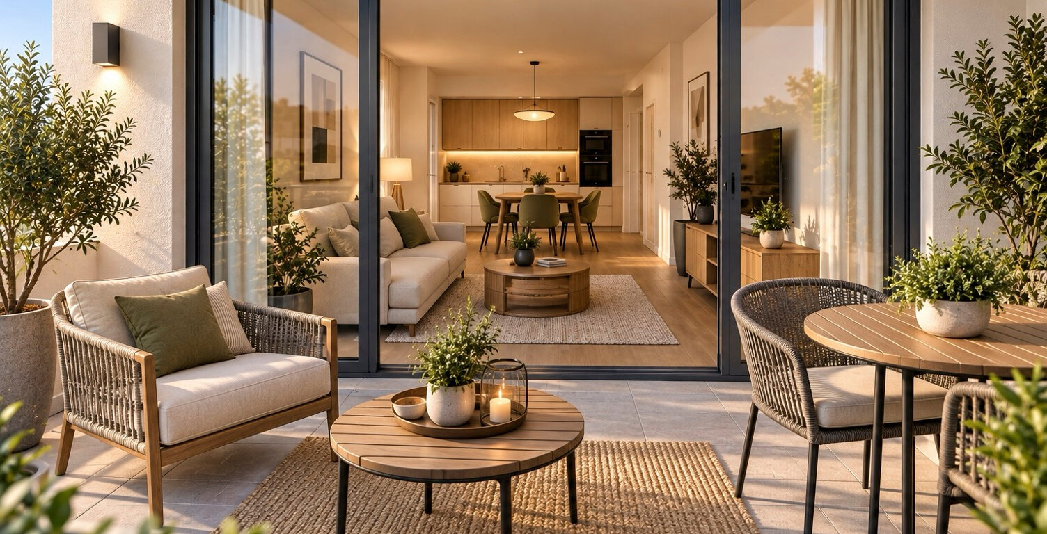 RARE T3 DE 60 M2 SUD AVEC TERRASSE 10M2 — photo 1