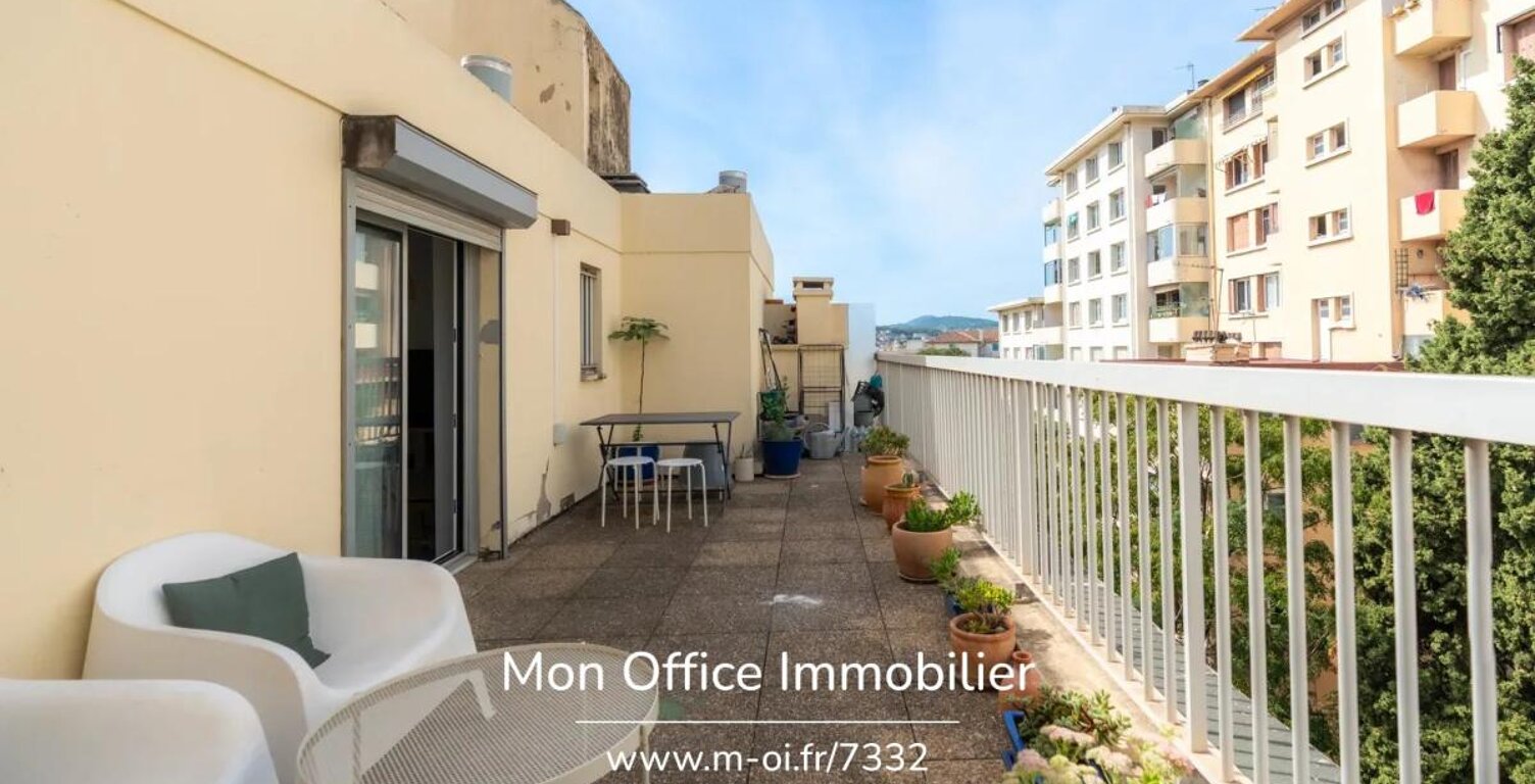 Référence : 7332-ASA - Appartement 3 pièces avec terrasse et balcon dernier étage — photo 1