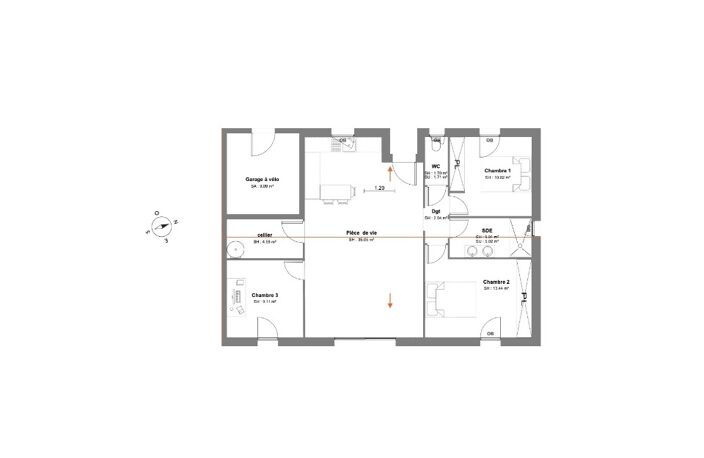 Maison à construire à Bias (40170) — photo 3