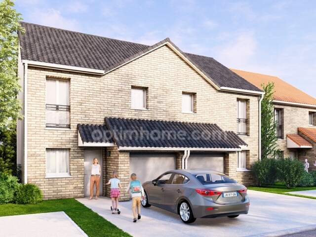 A TETEGHEM - MAISON NEUVE SEMI-INDIVIDUELLE ! "ON POSE LES MEUBLES..." A 15 MN DU CENTRE VILLE DE DUNKERQUE ! — photo du bien
