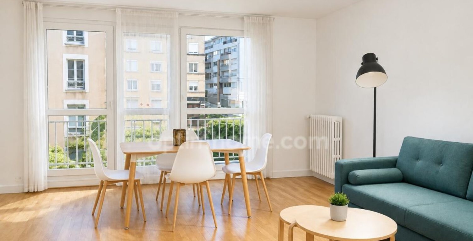 CAEN – APPARTEMENT 4 PIECES DE 72 M² AVEC 3 CHAMBRES ET BALCON : EXCELLENTES PRESTATIONS ! — photo 1
