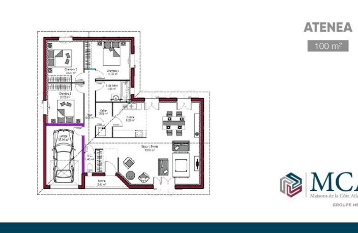Maison à construire à Lahonce (64990) — photo 2