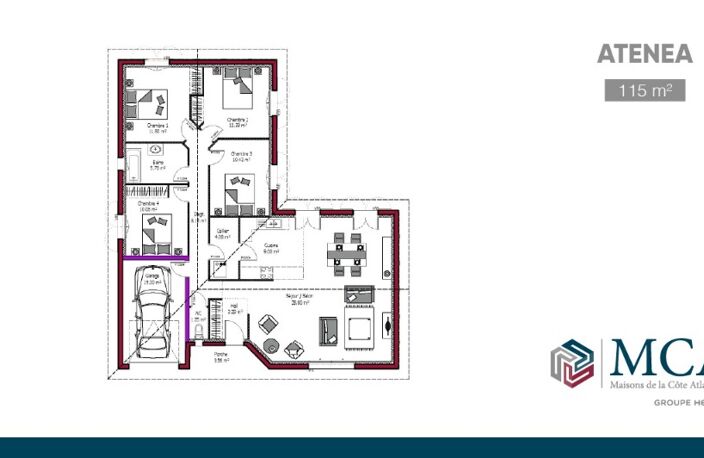 Maison à construire à Lahonce (64990) — photo 3