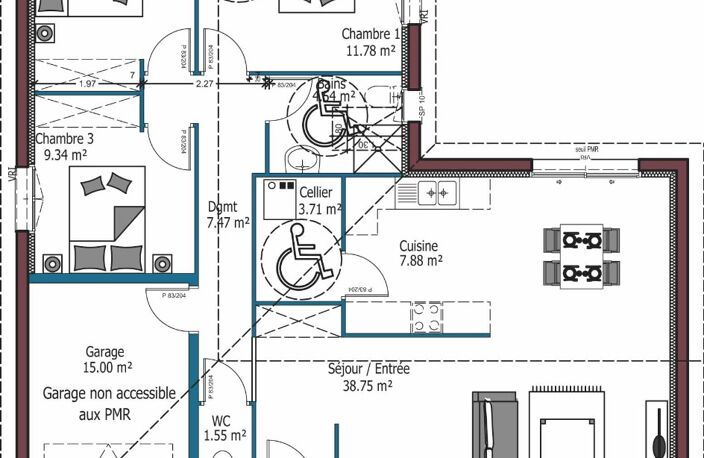 Maison à construire à Beauziac (47700) — photo 3