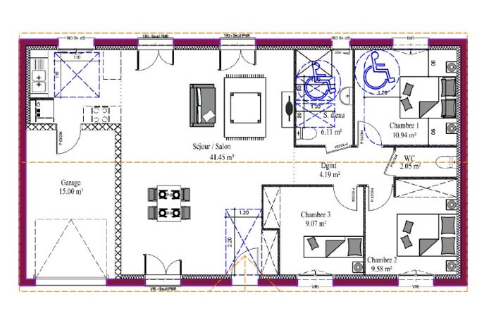 Maison à construire à Casteljaloux (47700) — photo 3