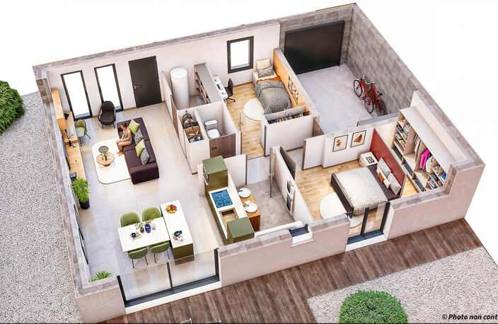 Maison 4 pièces 73 m2 — photo 3
