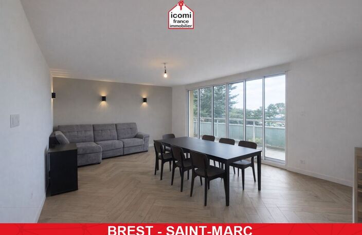 FINISTERE - Brest (29200) - A VENDRE - APPARTEMENT 103M² - 4 CHAMBRES - DALLE BETON - ASCENSEUR - PROXIMITE COMMERCES - SECTEUR RECHERCHE - BALCON — photo 2