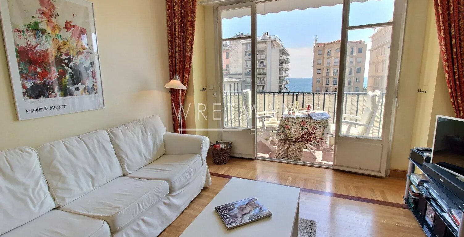 Charmant 3P avec vue mer - Nice Carré d'Or — photo 1