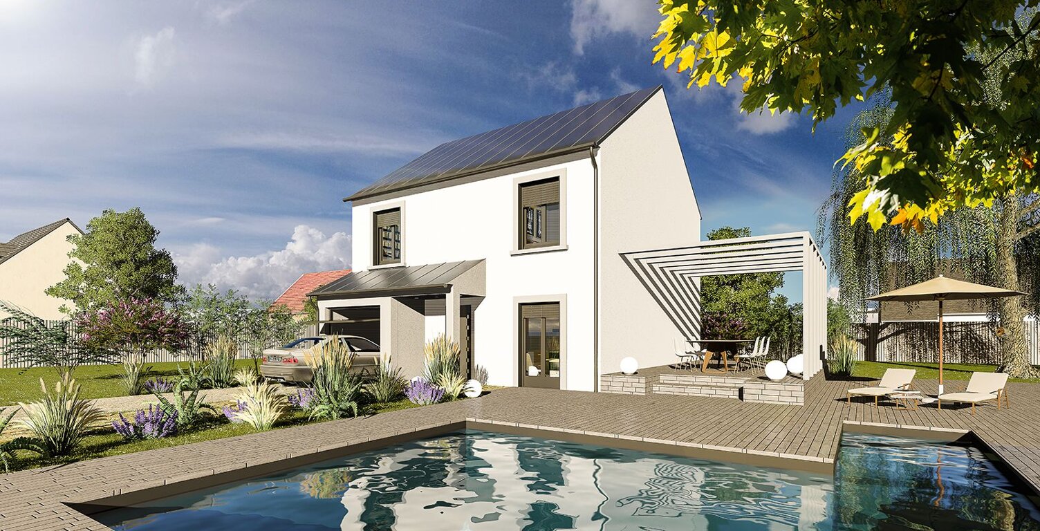 Faites construire votre maison 91 m² avec terrain à FONTENAY-MAUVOISIN (78) ! — photo 1