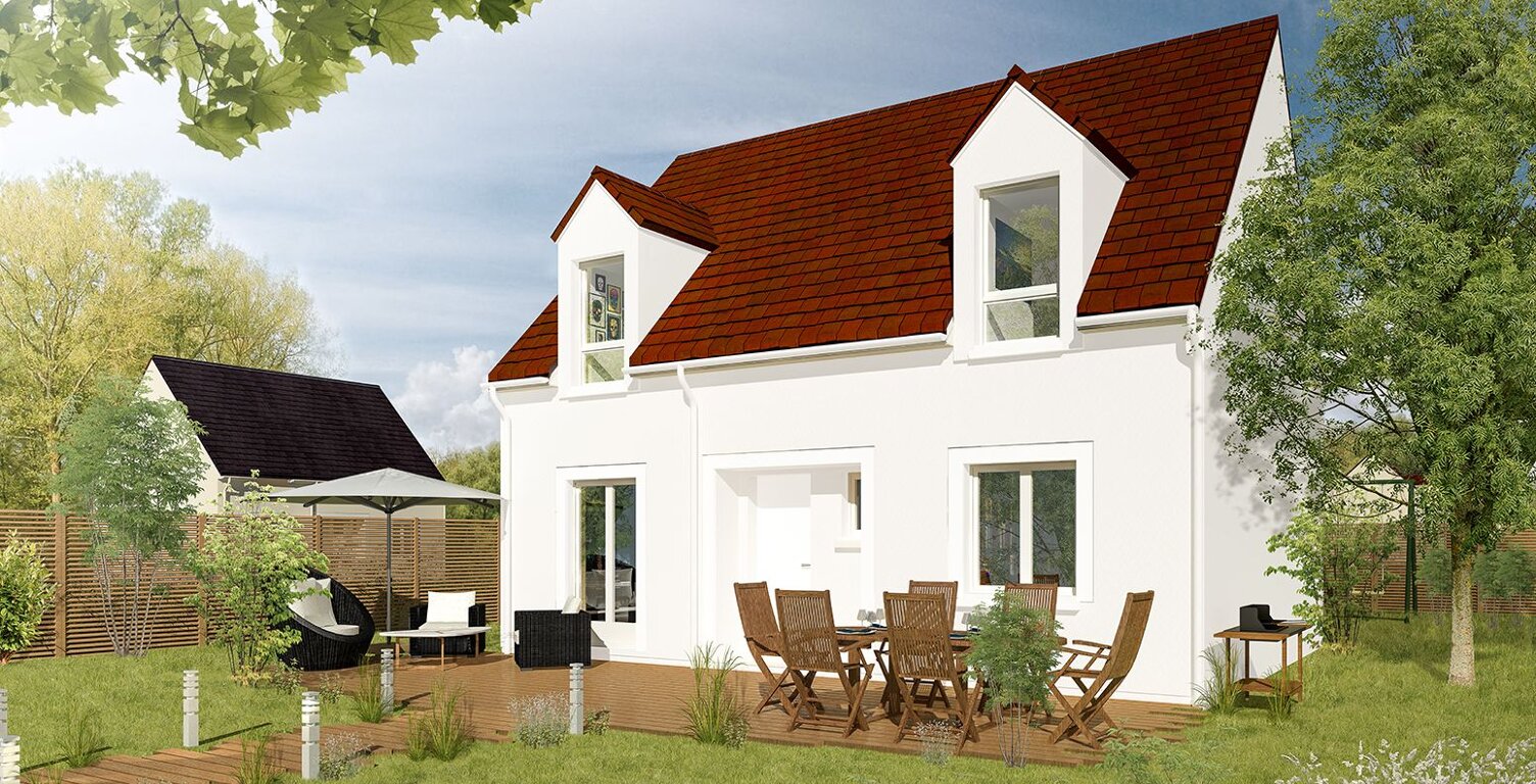 Faites construire votre maison 98.33 m² avec terrain à BOISVILLE-LA-SAINT-PERE (28) ! — photo 1