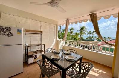 EN EXCLUSIVITE - SAINTE-ANNE – STUDIO PREMIÈRE LIGNE – VUE MER & PISCINE — photo du bien