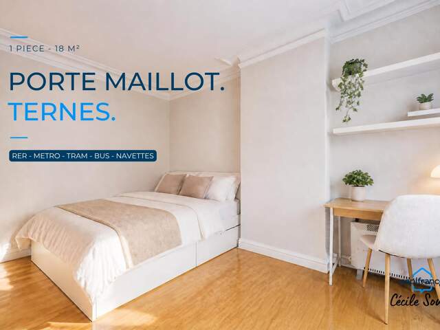 Idéal investisseur, pied-à-terre, primo‑accédant ou logement étudiant - Studio 17,88 m² – Paris 17ᵉ, quartier Ternes / Maillot – — photo du bien