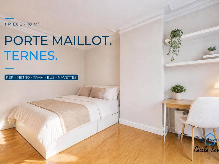 Idéal investisseur, pied-à-terre, primo‑accédant ou logement étudiant - Studio 17,88 m² – Paris 17ᵉ, quartier Ternes / Maillot – — photo 1