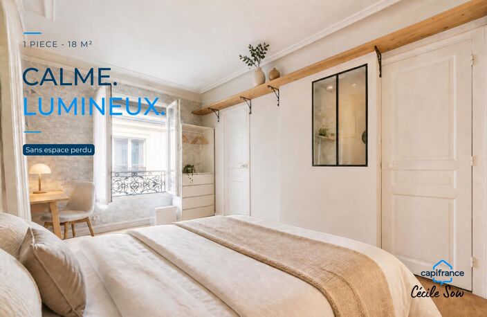 Idéal investisseur, pied-à-terre, primo‑accédant ou logement étudiant - Studio 17,88 m² – Paris 17ᵉ, quartier Ternes / Maillot – — photo 3