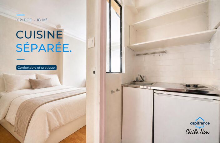 Idéal investisseur, pied-à-terre, primo‑accédant ou logement étudiant - Studio 17,88 m² – Paris 17ᵉ, quartier Ternes / Maillot – — photo 5