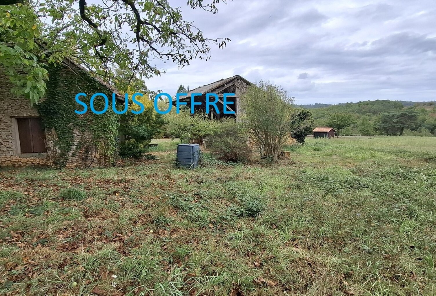 SOUS OFFRE Maison 3 p. de 38 m2 à rénover sur terrain consttructible 1000 m2. VALOJOULX (24290) — photo 1