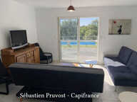 Maison Plain-pied 113.5m2+21.5m2 avec un gîte à vendre 4 pièces BRANTOME (24) - Garage, piscine chauffée 11x5 avec sa plage et carport - — photo 3