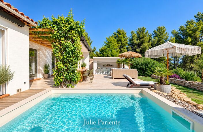 Propriété vue mer à vendre 6 pièces LA CIOTAT (13),1000 m2 terrain, piscine, pool house — photo 4