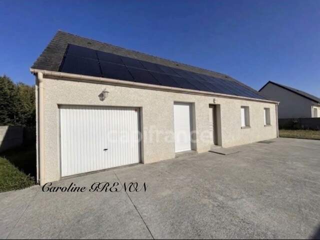 Maison à vendre Dordives (45), 3 chambres, 1 garage, à rénover. Terrain de 1004 m2. 1,5 km de la gare — photo du bien
