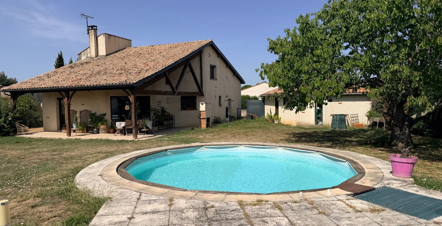 Maison 120 m² – 4 chambres – Séjour cathédrale – Piscine – Terrain 1 300 m² — photo 1
