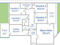 Appartement 5 pièces BRON - secteur FORT-EGLISE - Terrasses et garage — photo 3