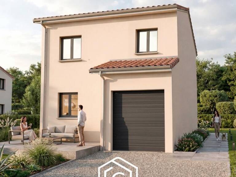 Projet d'une maison individuelle de 85m2 avec terrain à FARGES (01) — photo 1