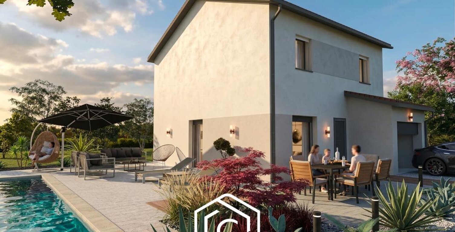 Projet d'une maison de 85m2 avec terrain à Saint Paul de Varax (01) — photo 1