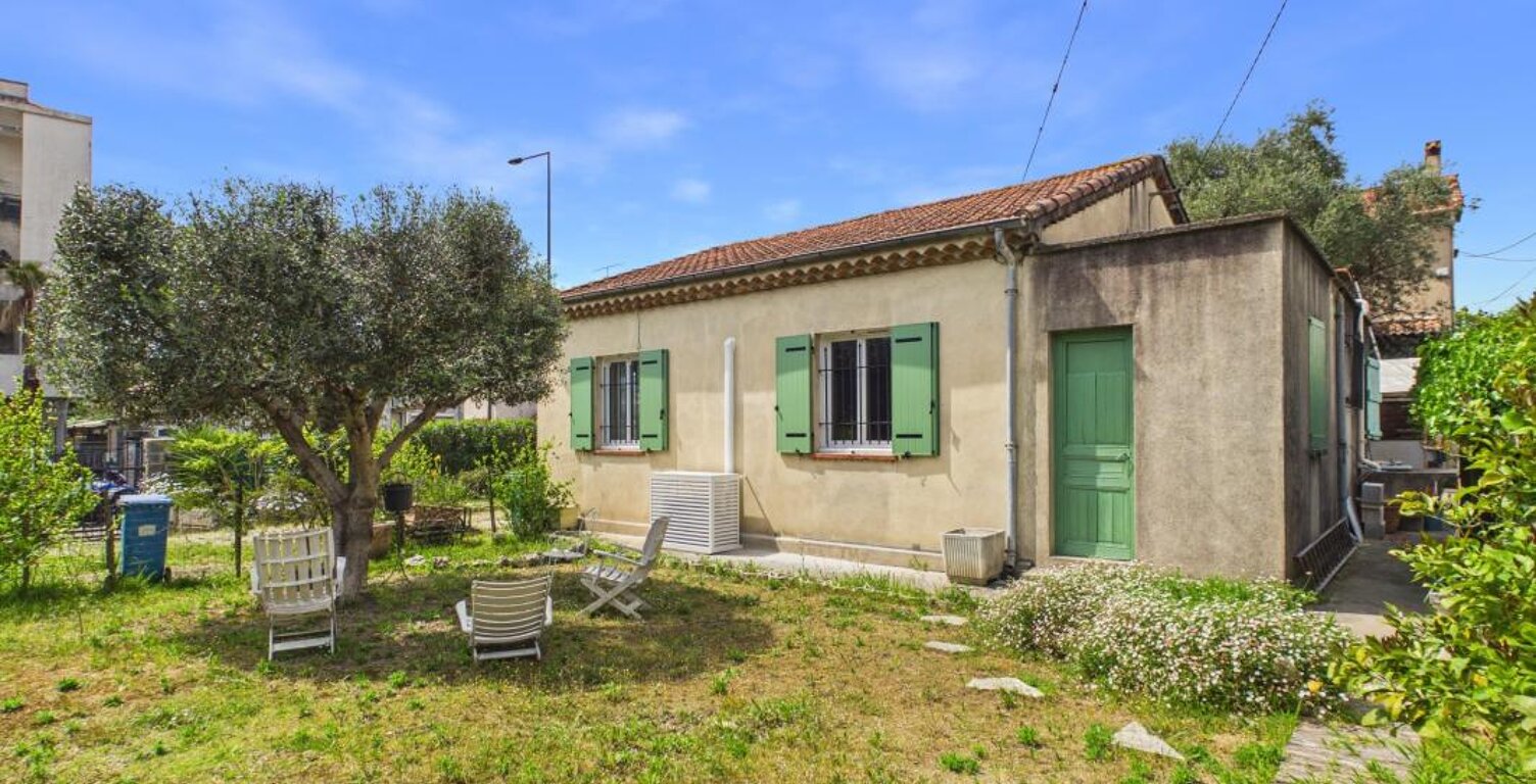Charmante maison de plain-pied de 80 m² habitables - Jardin de 522 m² - Cannes La Bocca — photo 1