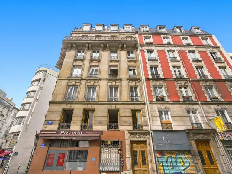PARIS 19ᵉ – T2 DE 37 M² – 1 CHAMBRE – SALLE DE BAINS — photo 1