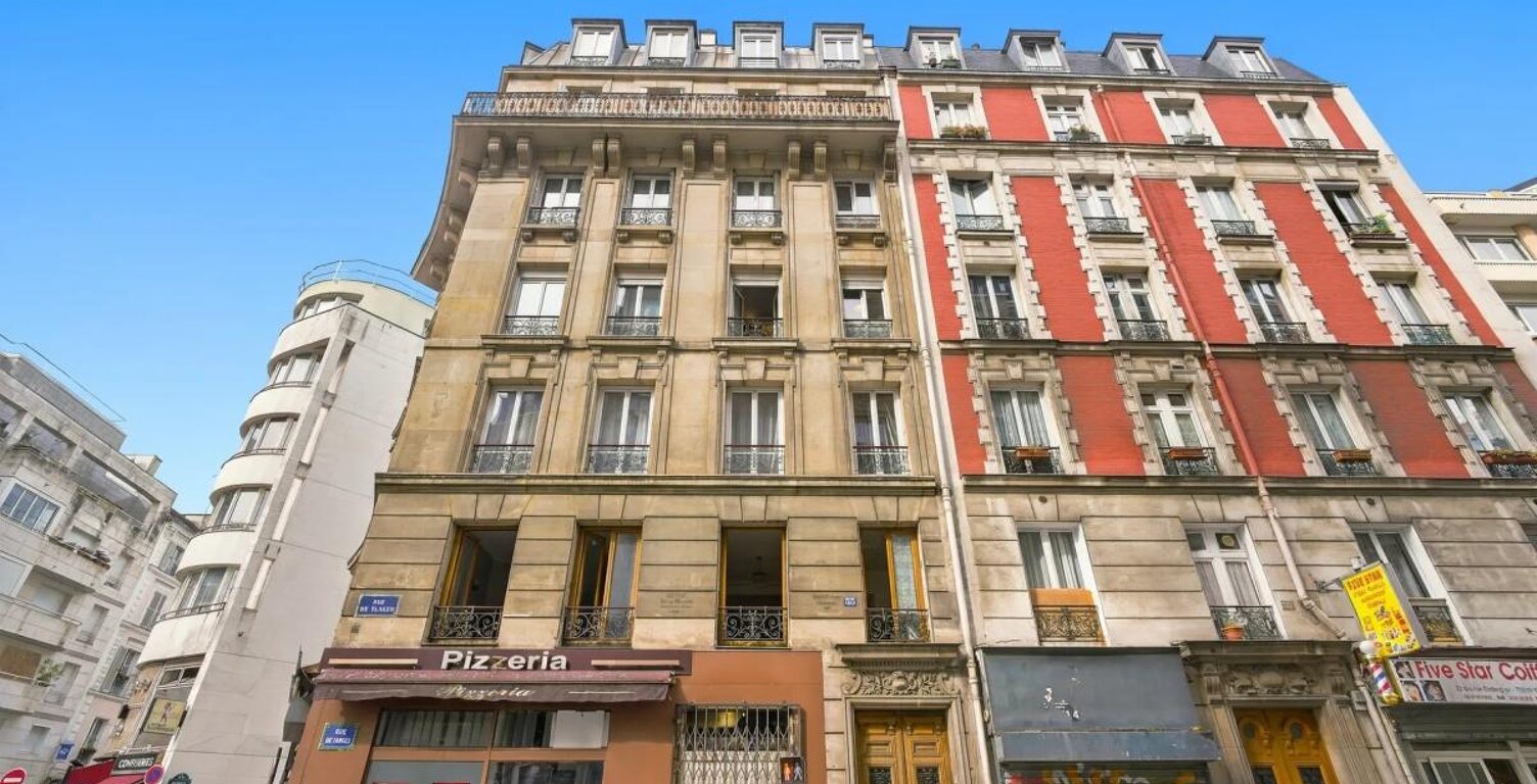 PARIS 19ᵉ – T2 DE 37 M² – 1 CHAMBRE – SALLE DE BAINS — photo 1