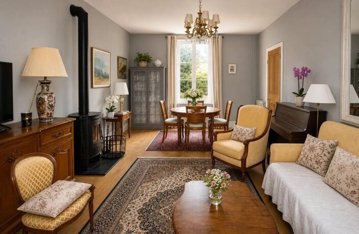 ANCRÉTIÉVILLE-SAINT-VICTOR – MAISON DE MAÎTRE – 131 M² — photo 3